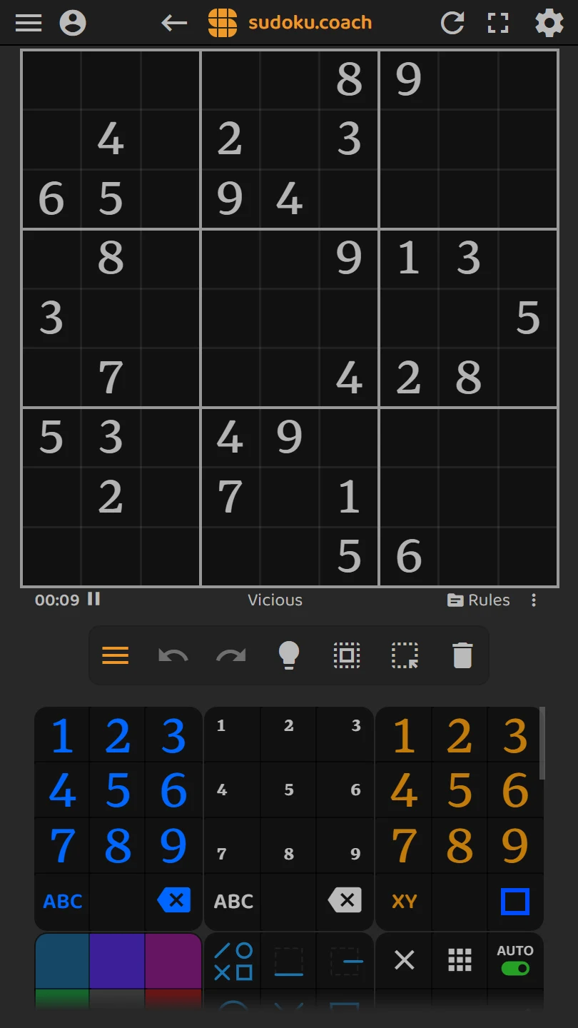 sudoku.coach screenshot